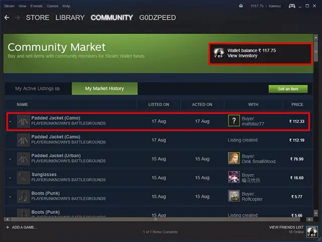 Cómo vender artículos en el juego en el mercado comunitario de Steam -  AdraInformatica